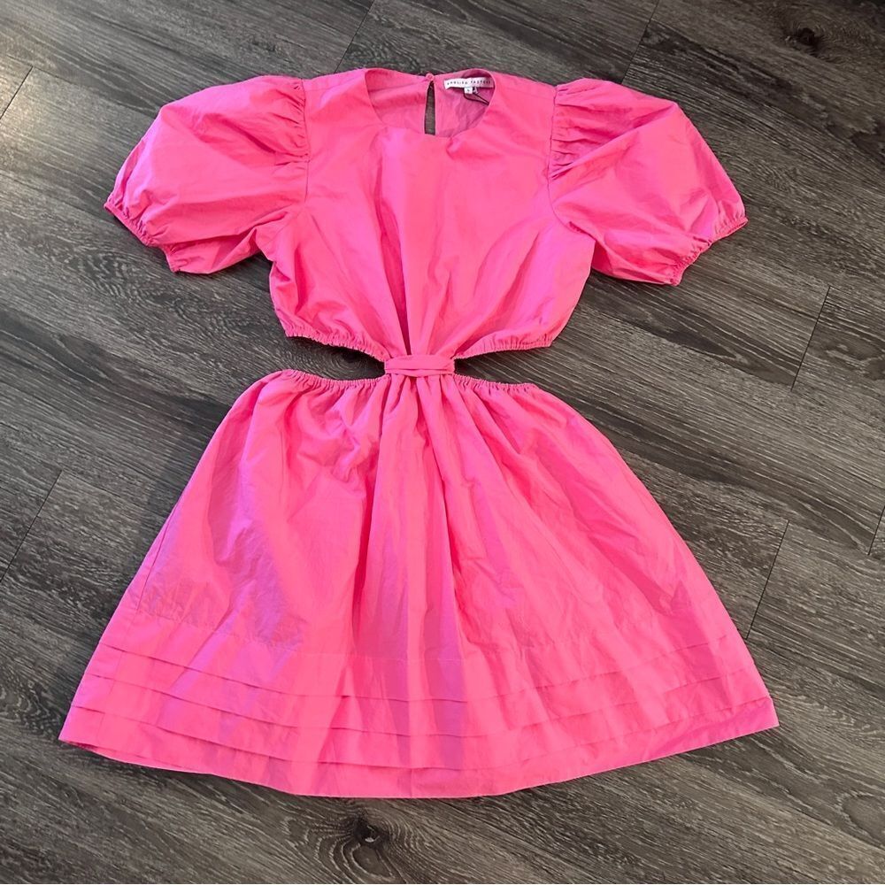 English Factory Cut-Out Detail Mini Dress New
